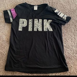 PINK bling tee